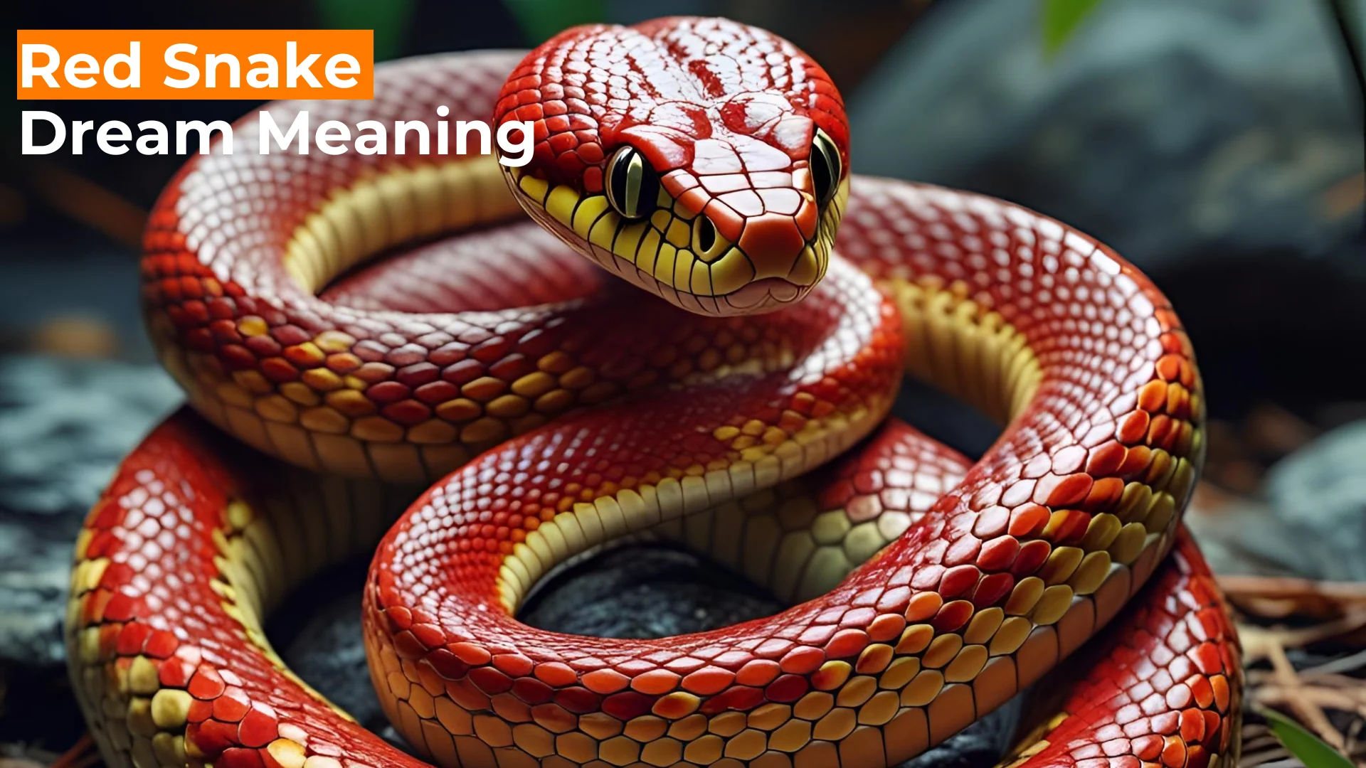 Read more about the article Red Snake Dream Meaning: Spiritual Insights & Cultural Symbolism Decoded 2025