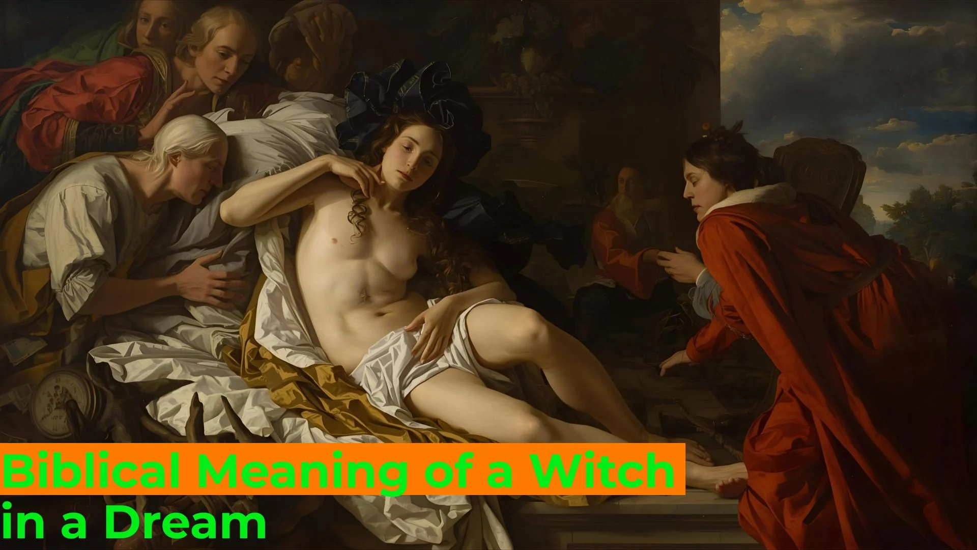 You are currently viewing Biblical Meaning of a Witch in a Dream: Spiritual, Psychological & Symbolic Insights ✨For 2025