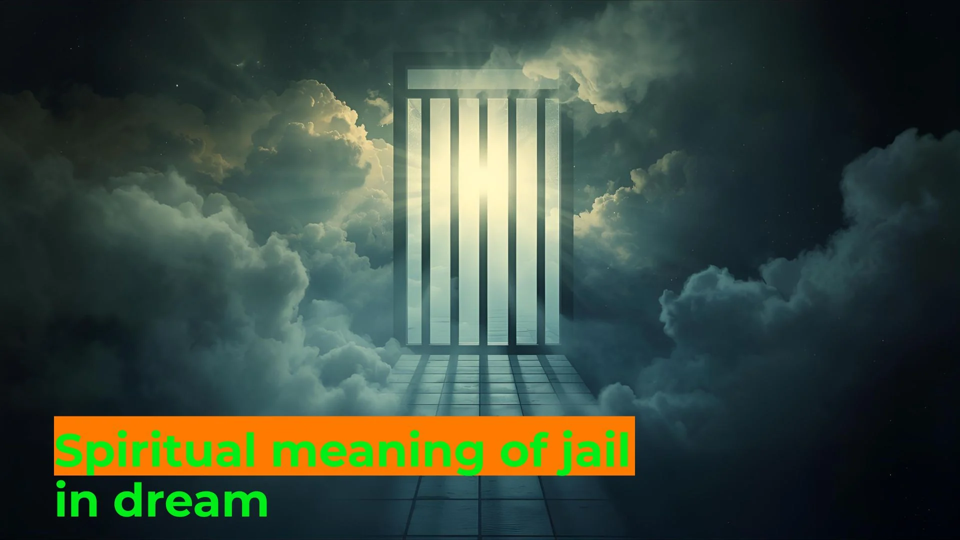 You are currently viewing 🌌 The Spiritual Meaning of Jail in Dreams: Unlocking Hidden Messages For 2025