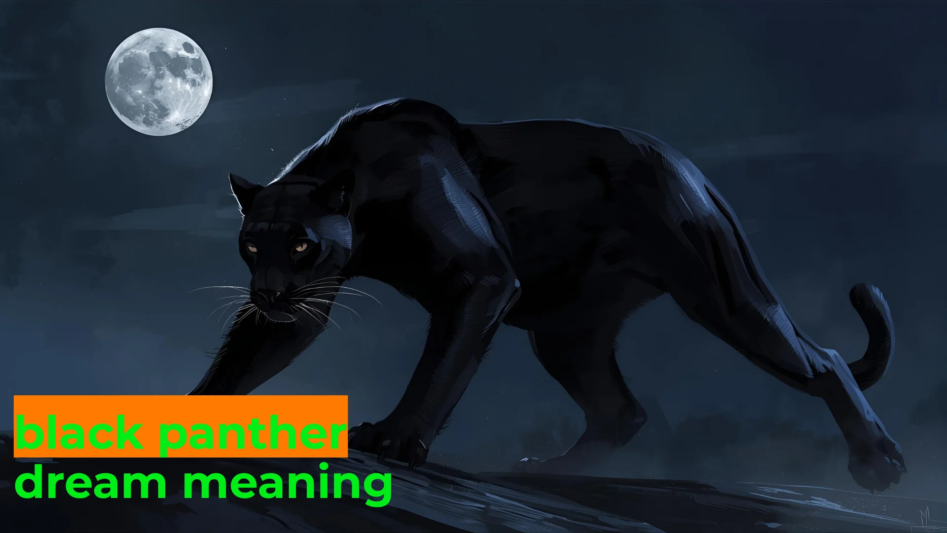 You are currently viewing The Black Panther in Your Dreams: Unlocking Secrets of Power, Shadow, and Rebirth 🐾 For 2025