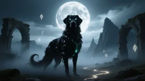 Read more about the article Black Dog Dream Meaning: The Shadow, Protection & Spiritual Awakening For 2025