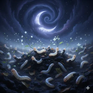 Read more about the article Maggots in Dream Meaning: Transformation, Renewal & the Hidden Message of Decay For 2025