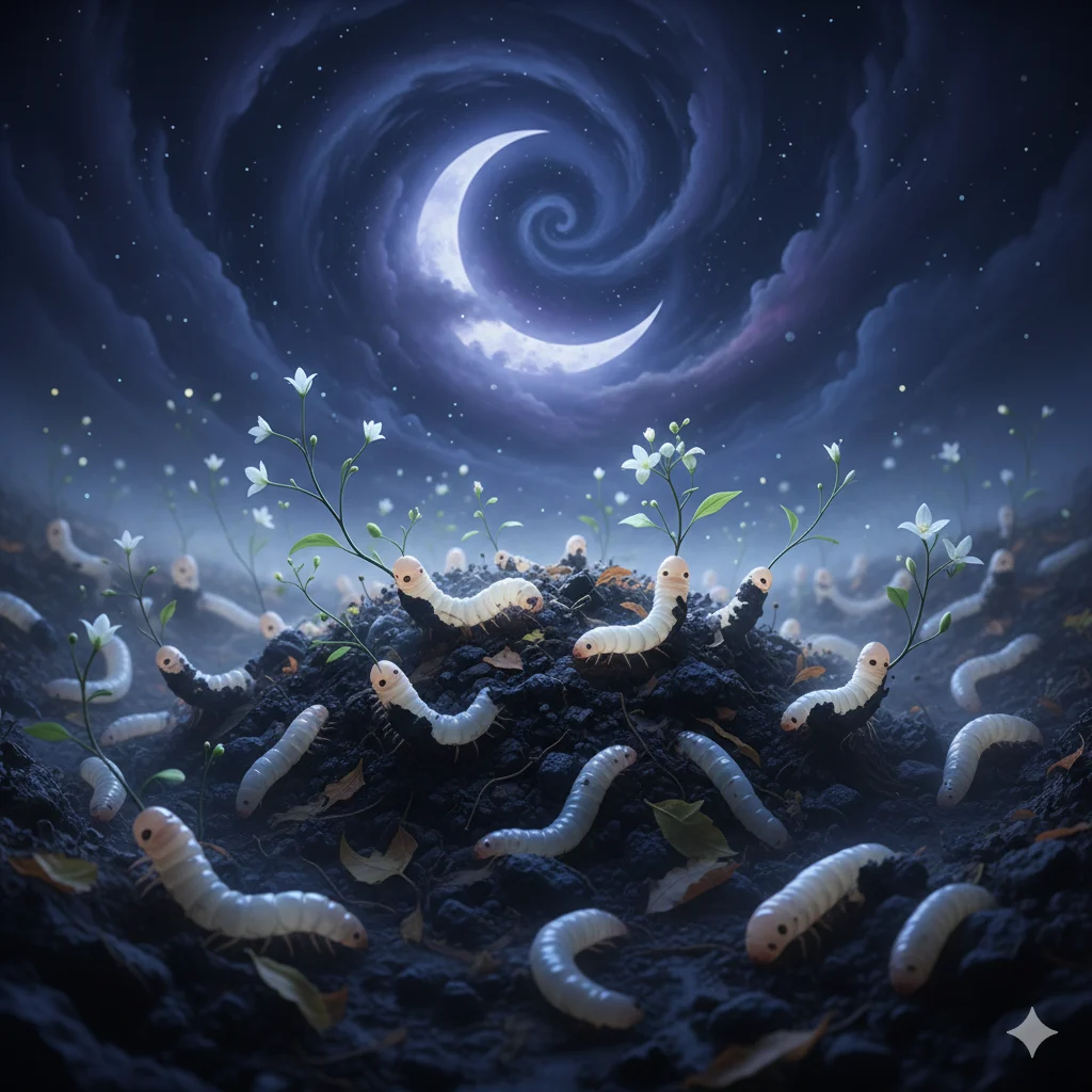 Read more about the article Maggots in Dream Meaning: Transformation, Renewal & the Hidden Message of Decay For 2025