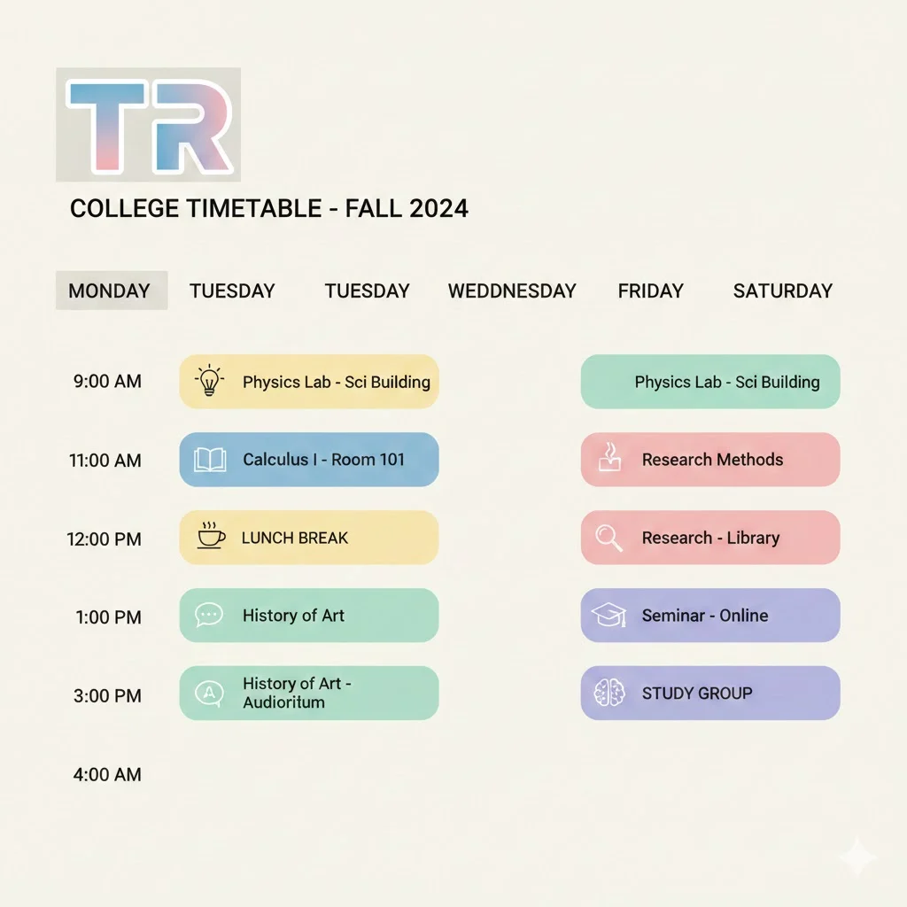 You are currently viewing TR Meaning in College Schedules 🎓📅2025