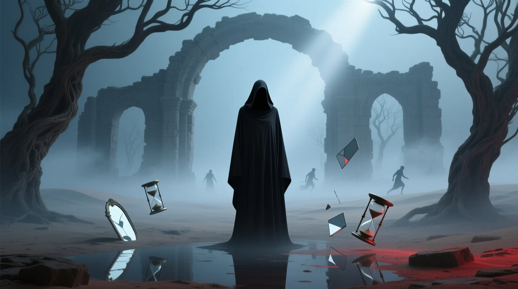 Read more about the article Black Hooded Figure With No Face in Dream Meaning: Deep Symbolism, Psychology & Spiritual Insight For 2026