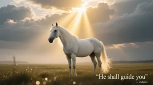 Read more about the article 🐎 White Horse Dream Meaning Biblical: God’s Message of Victory, Purity & Divine Purpose For 2026